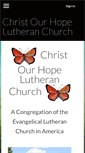 Mobile Screenshot of christourhope.org